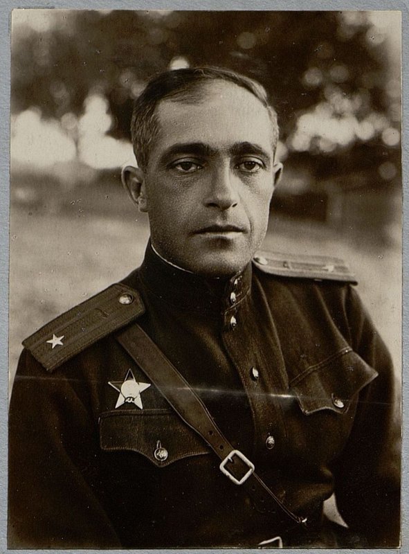 Image: Chief of Staff of the regiment Major Patyk-Kara