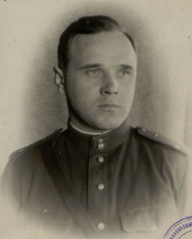 Image: Deputy Brigade Commander for Political Affairs Lieutenant Colonel V.M. Gvozdkov