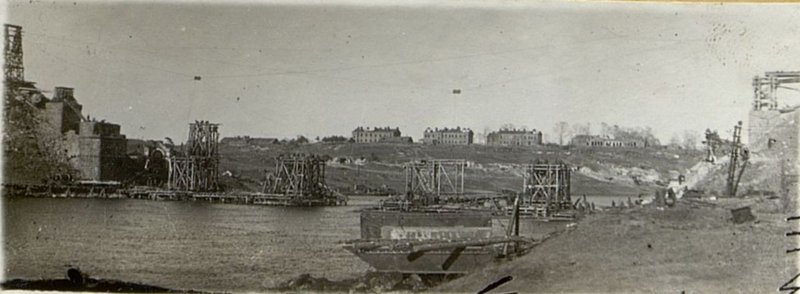 Image: Bridge over the Volga river near the city of Rzhev