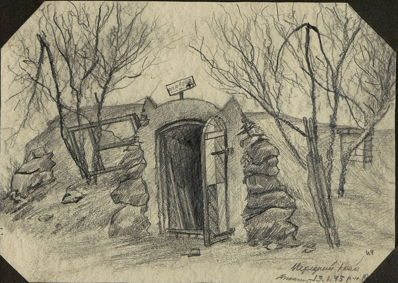 Фотография: Передний край. 13.01.45
