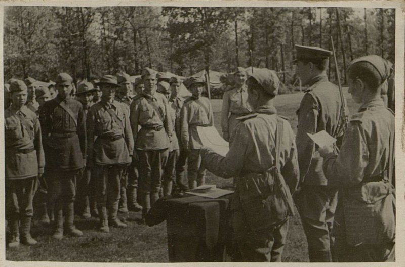 Фотография: Принятие военной присяги