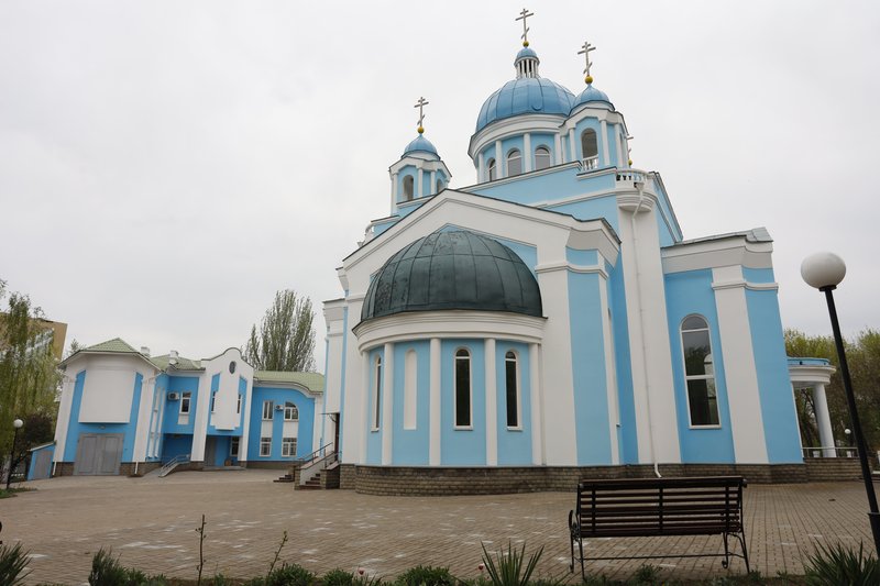 Реставрация храма Николая Угодника в Мариуполе, ДНР