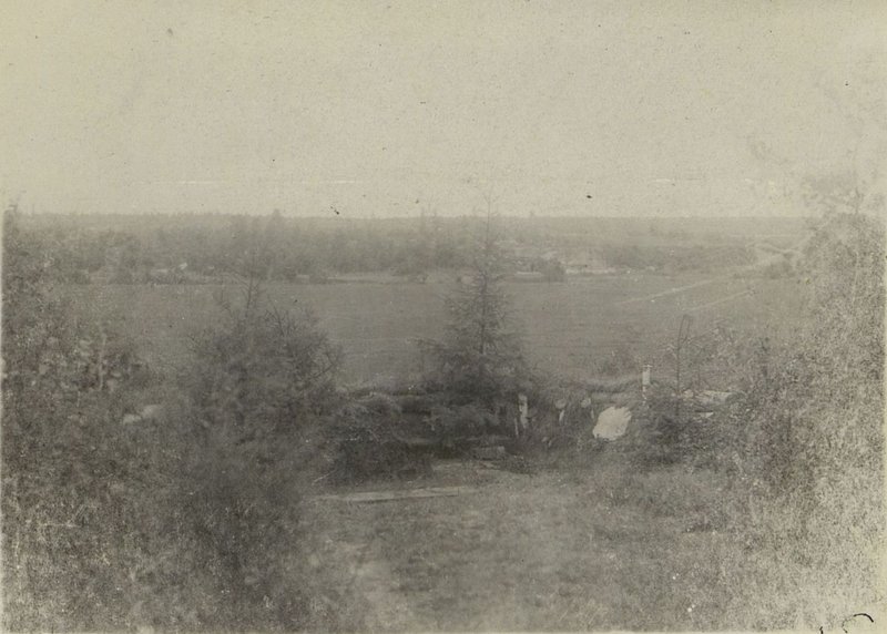 Фотография: Орудийный окоп
