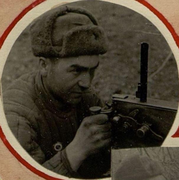 Фотография: Пулеметный расчет 591 полка