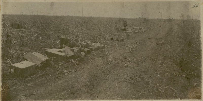 Фотография: 150 мм. 4-х орудийная батарея засеченная БЗР РАД 123 АПАКБр