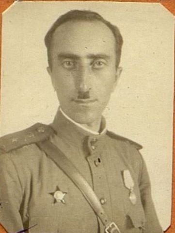 Image: Head of the Separate Operational Head Section Major - D.Kh. Kaloev