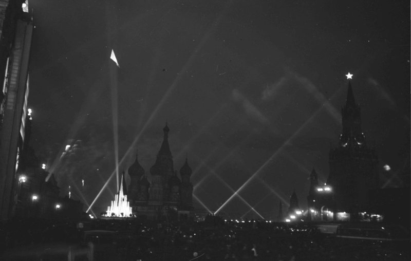 Fireworks in Moscow