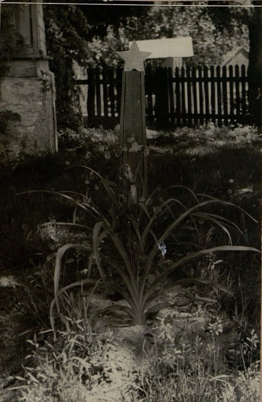 Image: Individual grave of an unknown soldier of the Soviet Army