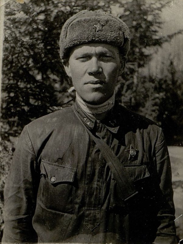 Фотография: Фомин С.С., сержант, командир орудия
