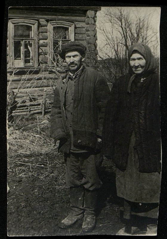 Original image: Kononov Konstantin Fedorovich with his wife