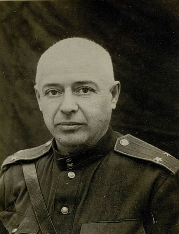 Image: Lieutenant Colonel Meyerov Boris Semyonovich. Chief of Chemical Service of the 6th Air Army