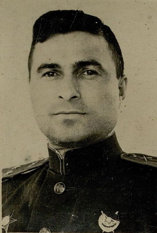 Image: Lieutenant-Colonel Tverdokhleb Maksim Ostapovich. Chief of the firing position of the operational department of the artillery headquarters of the North-Western Front