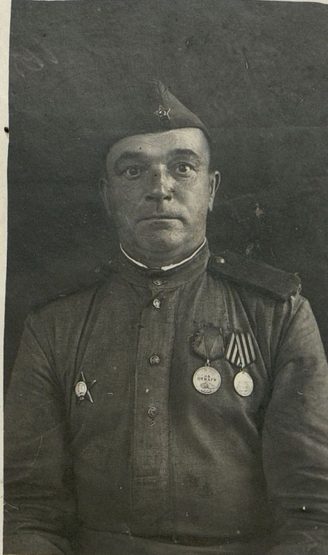 Фотография: Ефрейтор Степан Александрович Федосеев, член ВКП(б), ветеран части