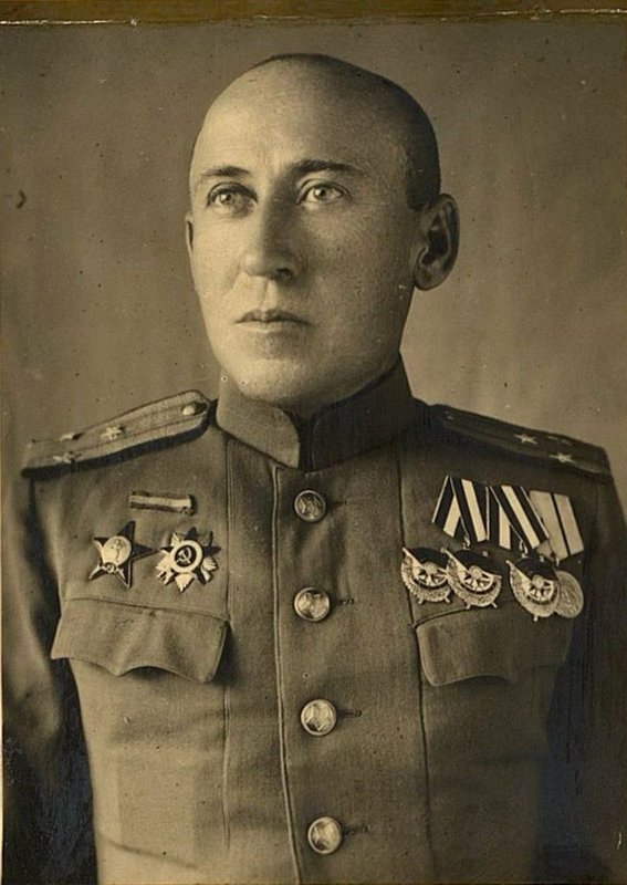 Image: Chief of Staff of the 59th Guards Rifle Division of the Guards Colonel Gritsenko
