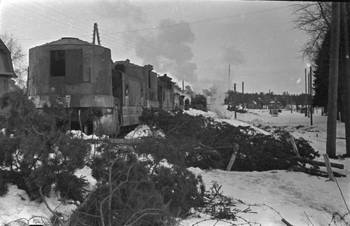 Бронепоезд №28 войск НКВД по охране железнодорожных магистралей на станции Левашово