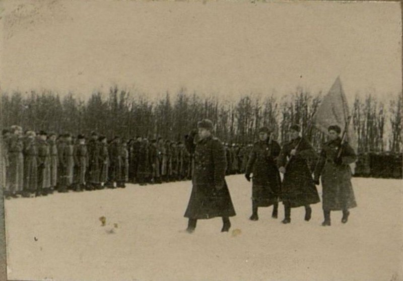 Фотография: Принятие военной присяги