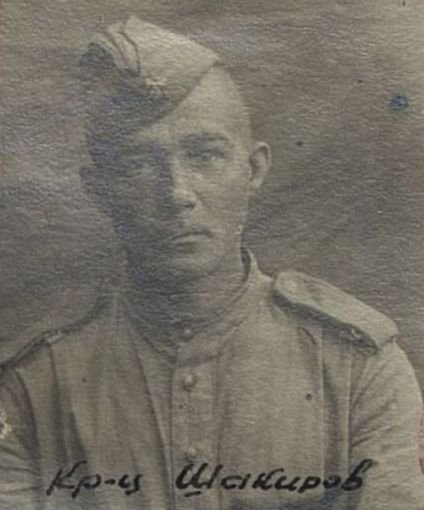 Image: Red Army soldier Shakirov