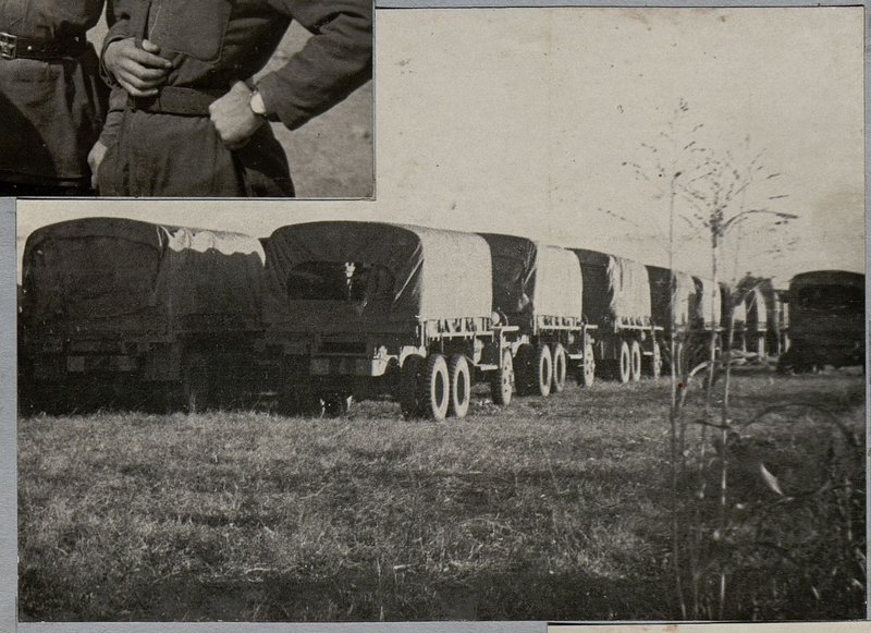 Фотография: Колонна старший лейтенант Чуракова готова в рейс