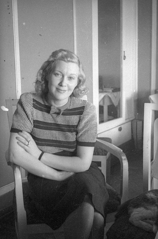 Actress Lubov Orlova. Baku