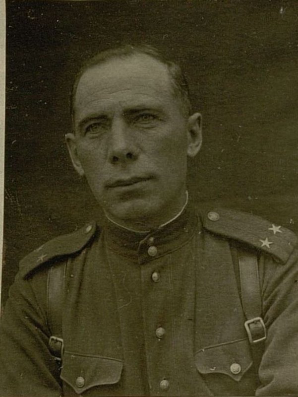 Фотография: Подполковник интендантской службы Карпов Леонид Елисеевич. Заместитель командира 171 стрелковой дивизии по тылу