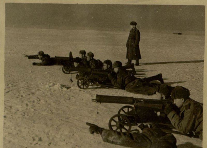 Фотография: На занятиях огневой подготовки