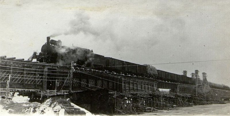 Image: Bridge over the river Sozh near the town of Krichev