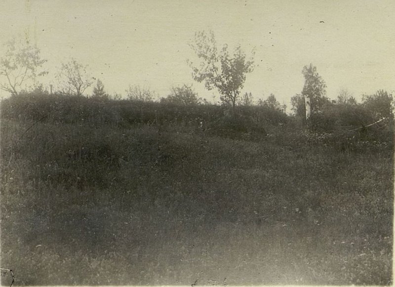 Фотография: Орудийный окоп