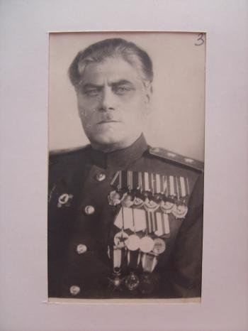 Участник гражданской и Великой Отечественной войны Ф.А.Пархоменко