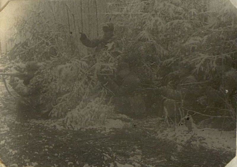 Фотография: Отражение атаки противника. Декабрь 1941 года