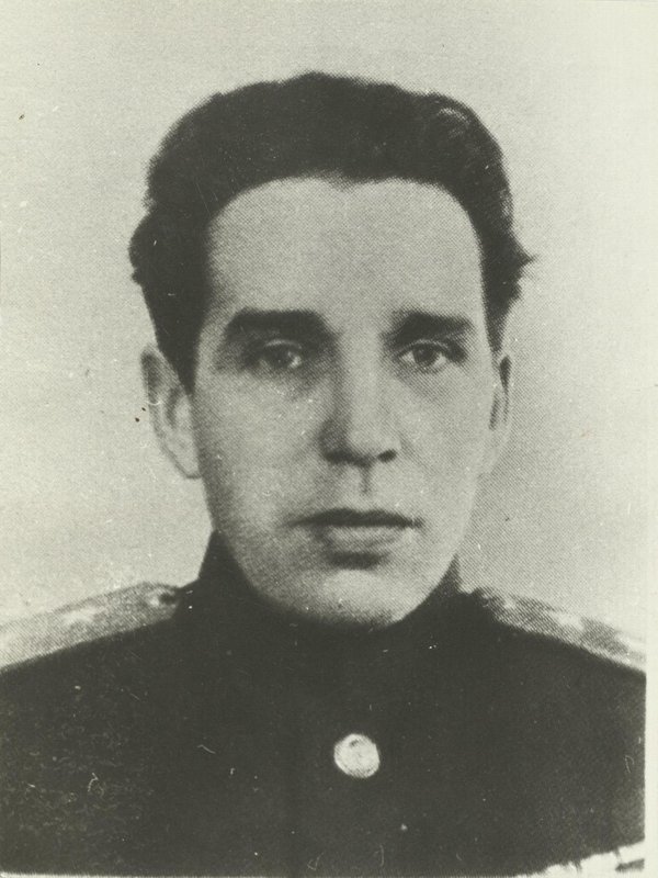 Portrait of Lieutenant General Alexei Kuznetsov, Member of the Military Council of the Baltic Fleet and the Leningrad Front, one of the leaders of the defense of Leningrad