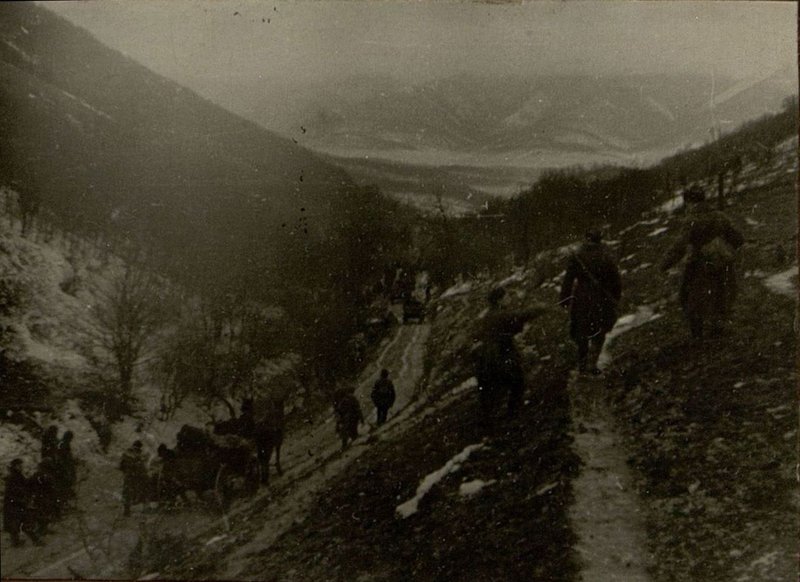 Image: On the Kabardian Pass near Shapsugskaya