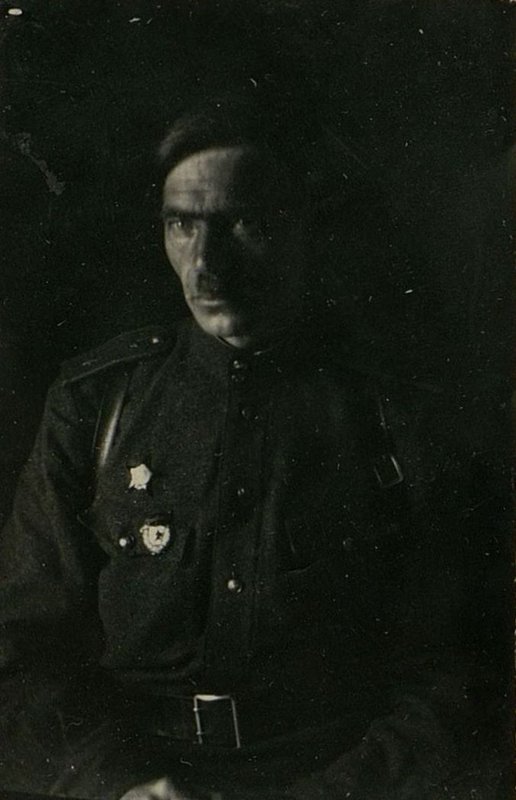 Image: Deputy Chief of the medical unit, Major of the medical service A.F. Semenov