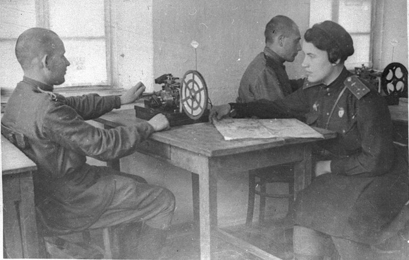 Pilot of the all-female 46th Taman Guards Night Bomber Aviation Regiment