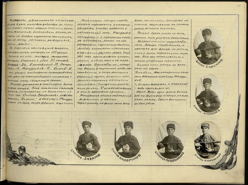 Оригинальный образ: Снайпер Слесарев