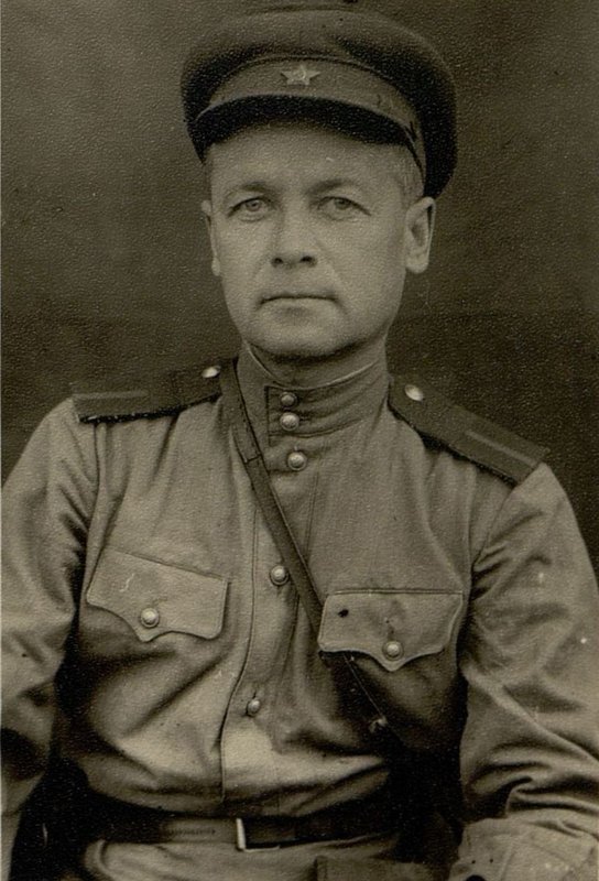 Image: Chief of the Food and Forage service of the regiment Petty Officer Varyakhov Ignat Nilovich