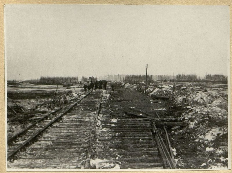 Фотография: Укладка разъезда на трассе
