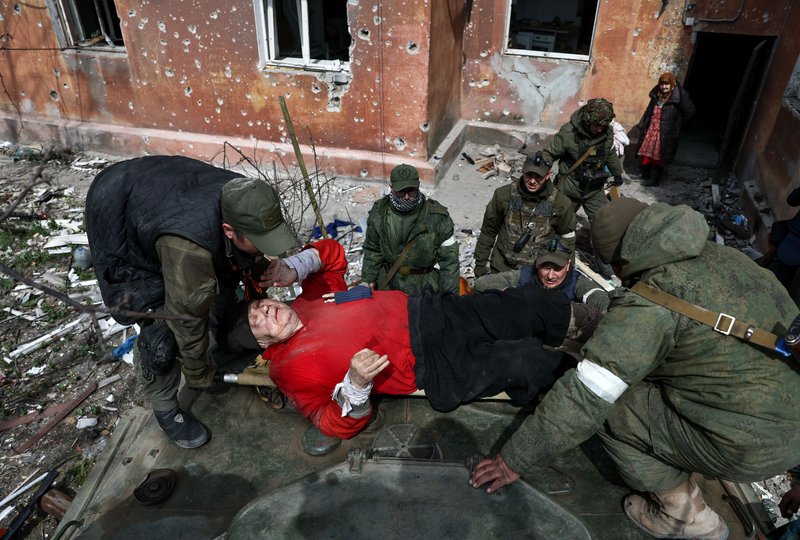 Evacuation of Civilians in Mariupol