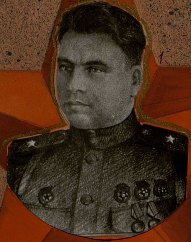Image: Guards Major General Bocharov A.P.