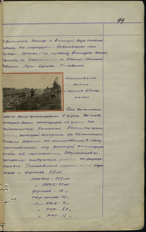 Оригинальный образ: Минирование дорог. (группа 2-й инж. роты)