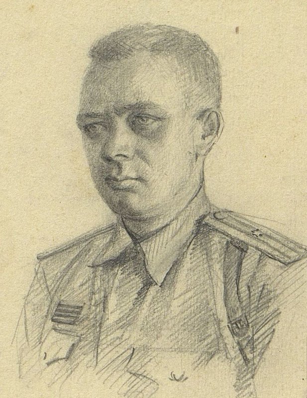 Image: Deputy Commander of the 1st Battalion for Political Affairs, Major V.V. Shutov