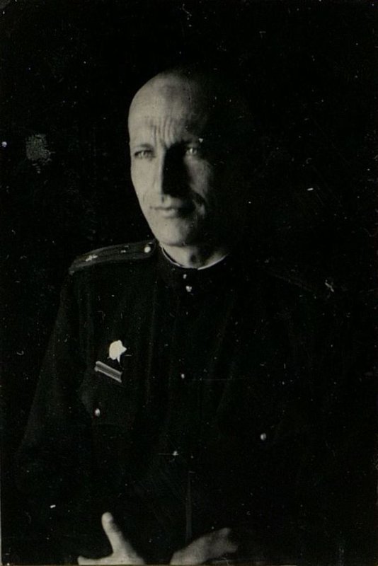 Image: Leading surgeon, major of medical service B.M. Maslennikov