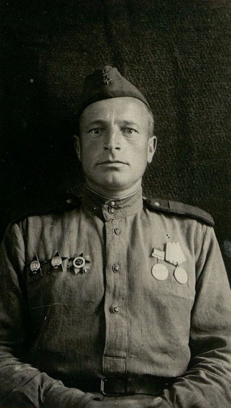 Фотография: Старший сержант Никифор Николаевич Дорофеев, ветеран дивизии