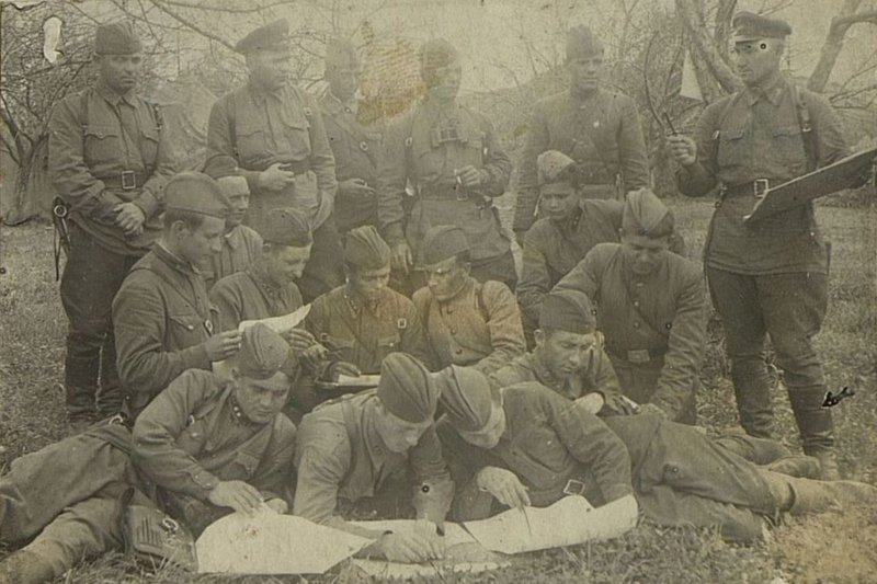 Фотография: Перед боем. Постановка задачи