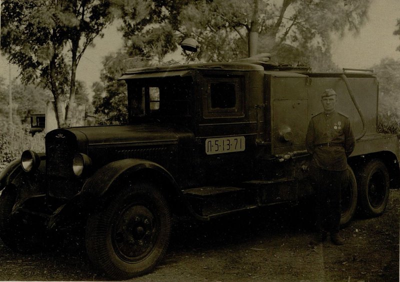 Image: Driver private soldier Potapenko G.I.