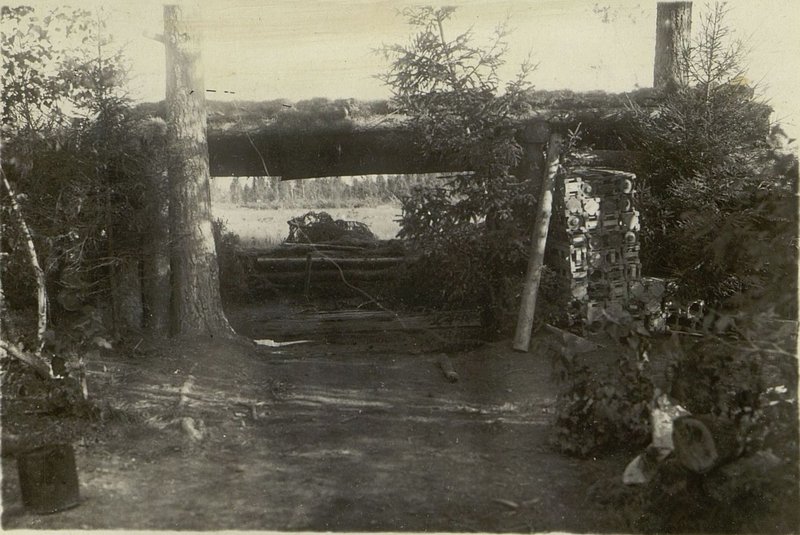 Фотография: Орудийный окоп