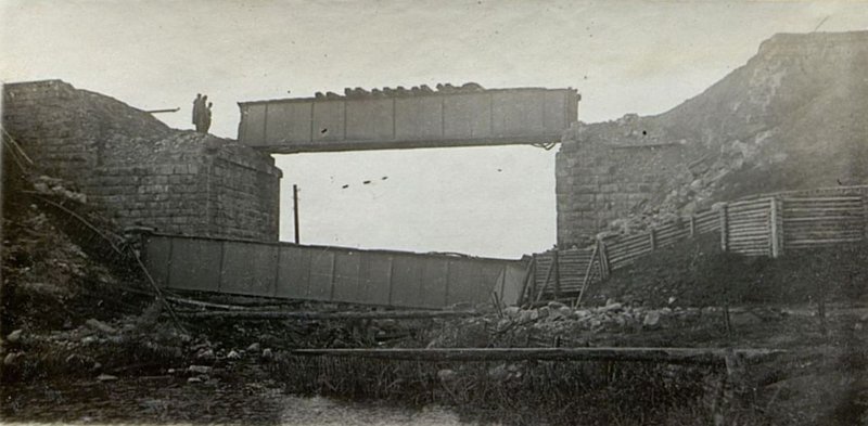 Image: Bridge over the Turya River at the Lida-Mosty section