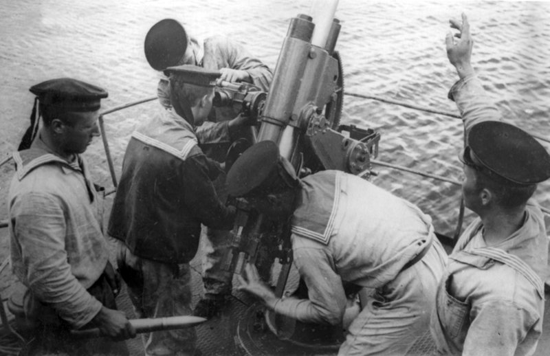 Photo from the archive of Central Navy Museum in Petersburg