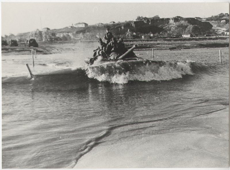 "Crossing of the Dnieper." Photo contest materials.