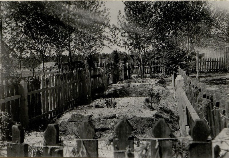 Image: The military cemetery is located in the center of the village of Gorokhovka, Bobruisk district, Gorbatsevichy village council, Bobruisk region