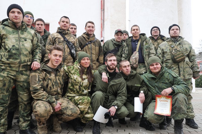 Demobilization of students in Donetsk (Russia, DPR)